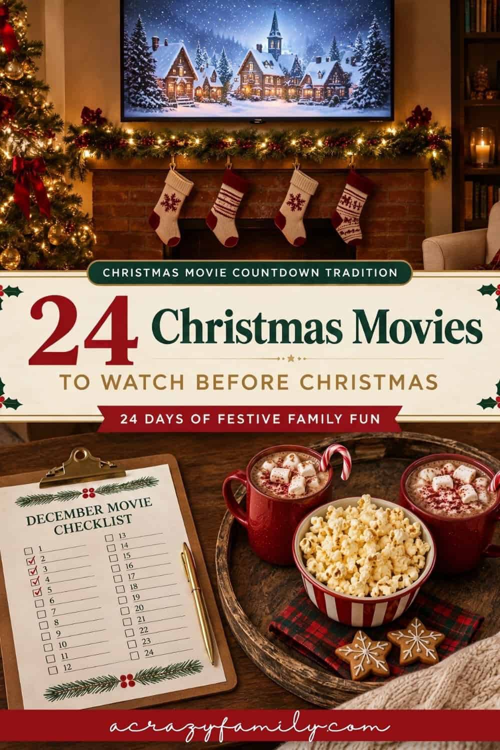 christmas movie countdown