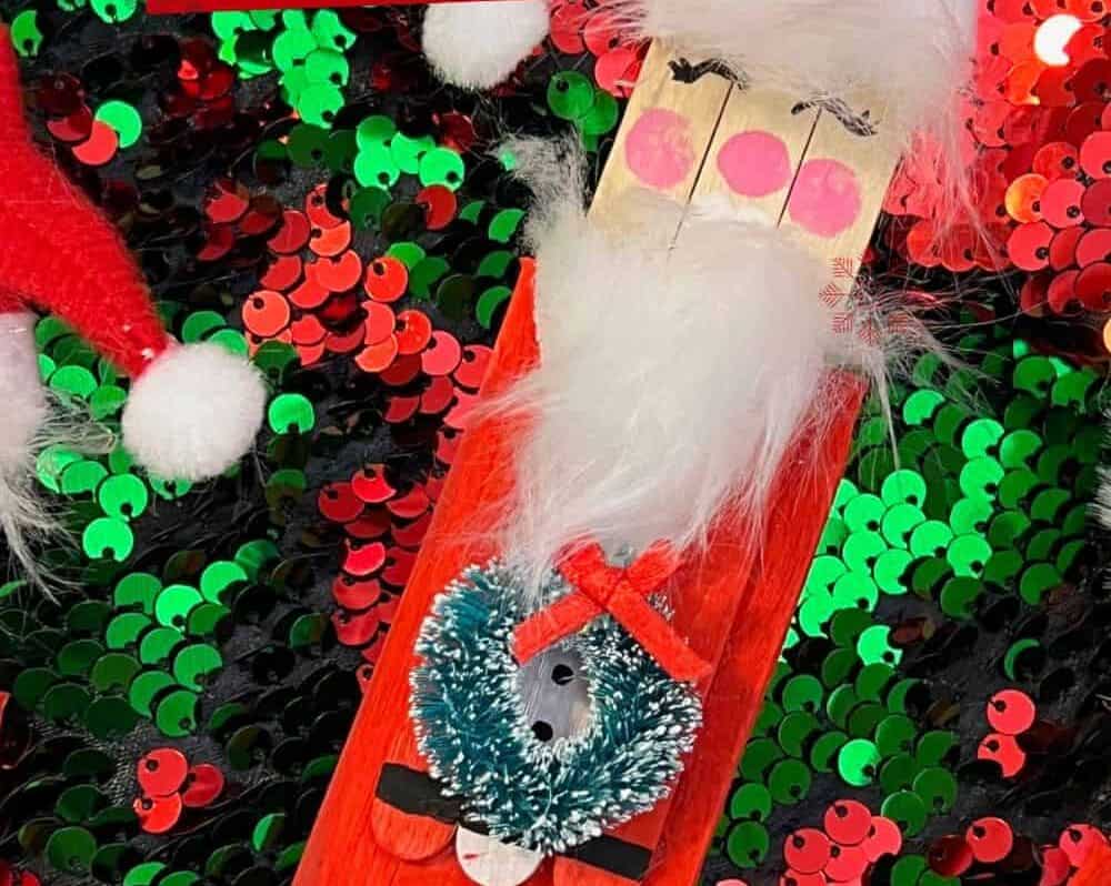 craft stick santa